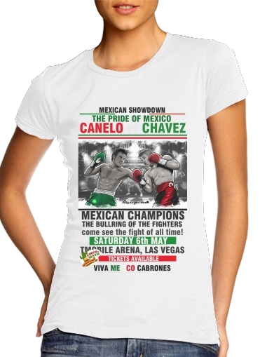  Canelo vs Chavez Jr CincodeMayo  voor Vrouwen T-shirt