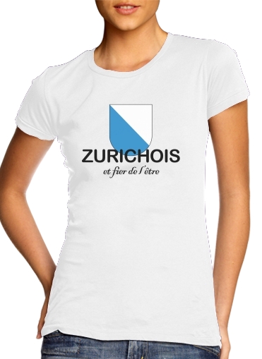  Canton de Zurich voor Vrouwen T-shirt