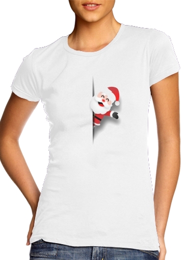  Christmas Santa Claus voor Vrouwen T-shirt