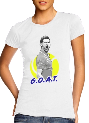  Djoko The goat voor Vrouwen T-shirt