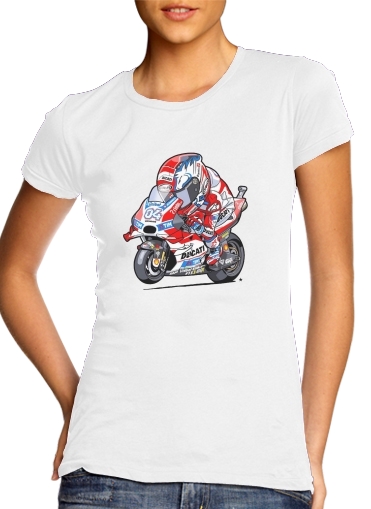  dovizioso moto gp voor Vrouwen T-shirt