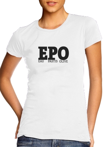  EPO Eau Pastis Olive voor Vrouwen T-shirt