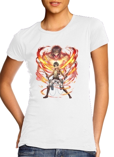  Eren Jaeger voor Vrouwen T-shirt