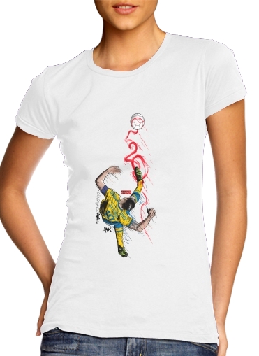  FantaSweden Zlatan Swirl voor Vrouwen T-shirt