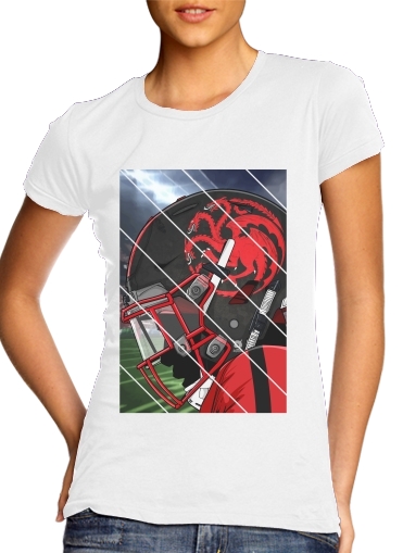  Fantasy Football Targaryen voor Vrouwen T-shirt