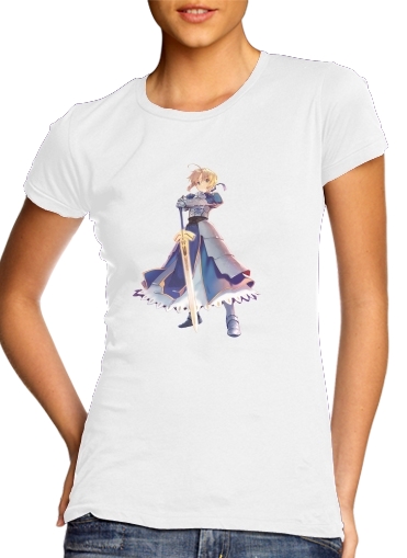  Fate Zero Fate stay Night Saber King Of Knights voor Vrouwen T-shirt