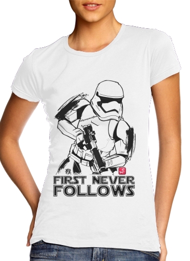  First Never Follows voor Vrouwen T-shirt