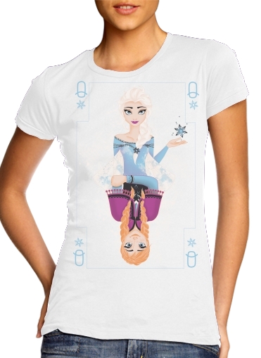  Frozen card voor Vrouwen T-shirt