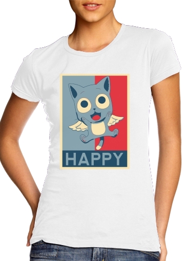  Happy propaganda voor Vrouwen T-shirt