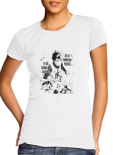  Isagi Yoichi Spacial skills voor Vrouwen T-shirt