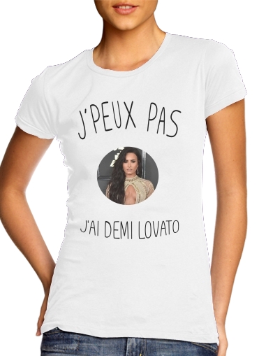  Je peux pas jai Demi Lovato voor Vrouwen T-shirt