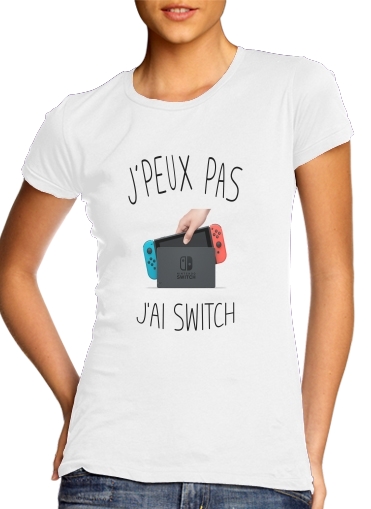  Je peux pas jai nintendo switch voor Vrouwen T-shirt