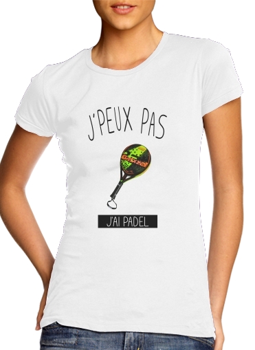  Je peux pas jai Padel voor Vrouwen T-shirt