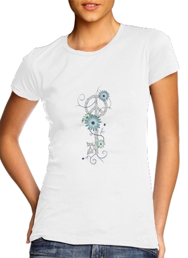  Key To Peace voor Vrouwen T-shirt