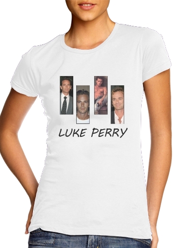  Luke Perry Hommage voor Vrouwen T-shirt