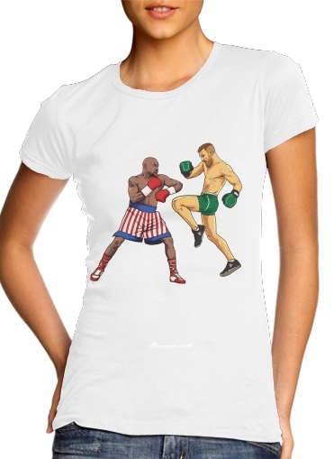  Mayweather vs McGregor voor Vrouwen T-shirt