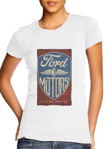  Motors vintage voor Vrouwen T-shirt