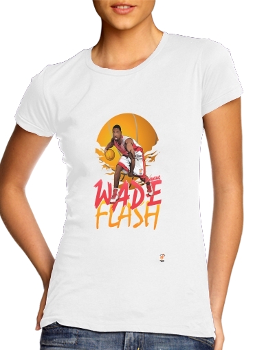  NBA Legends: Dwyane Wade voor Vrouwen T-shirt