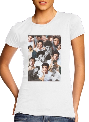  Noah centineo collage voor Vrouwen T-shirt