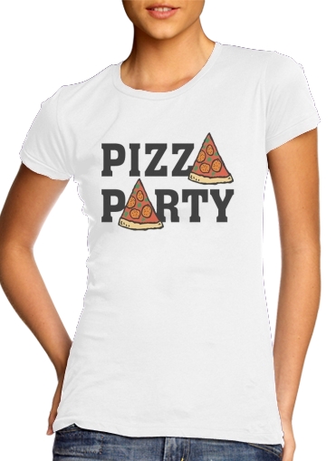  Pizza Party voor Vrouwen T-shirt