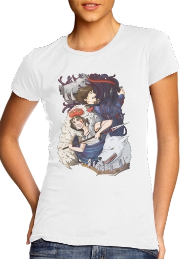  Princess Mononoke Inspired voor Vrouwen T-shirt