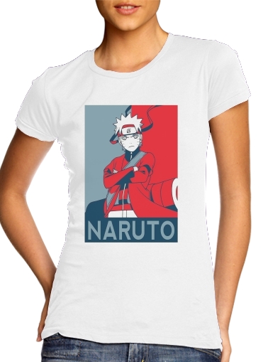  Propaganda Naruto Frog voor Vrouwen T-shirt