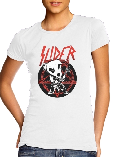  Slider King Metal Animal Cross voor Vrouwen T-shirt