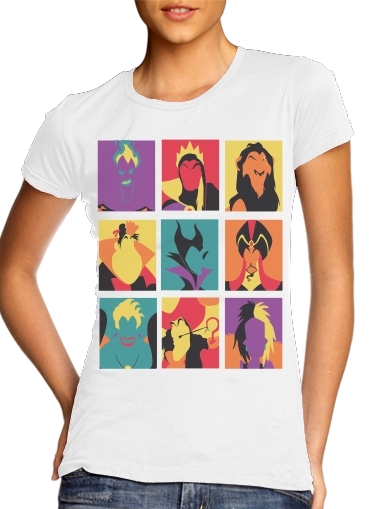  Villains pop voor Vrouwen T-shirt