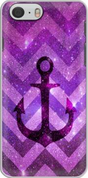 Hoesje Anchor Chevron Purple for Iphone 6 4.7