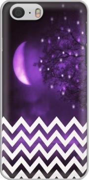 Hoesje Purple moon chevron for Iphone 6 4.7