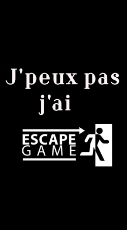 hoesje Je peux pas jai escape game