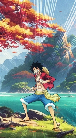 hoesje Luffy Powerful