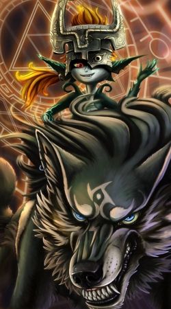 hoesje Midna And Wolf