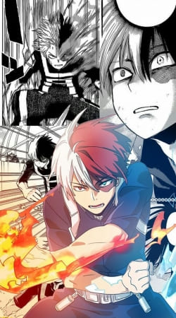 hoesje shoto todoroki scanArt