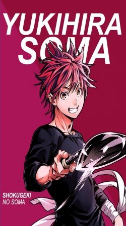 hoesje Soma Yukihira Food wars