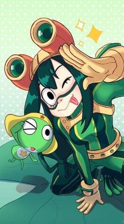 hoesje tsuyu  keroro Frog Family