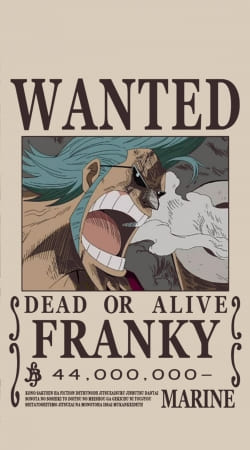 hoesje Wanted Francky Dead or Alive