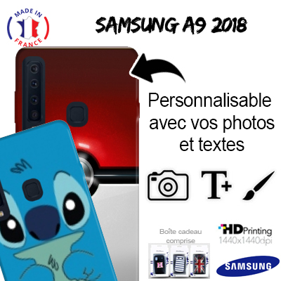 hond bezig Armstrong Samsung Galaxy A9 2018 hoesje ontwerpen - Hard Case