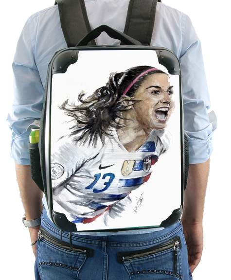  Alex Morgan Usa Art voor Rugzak