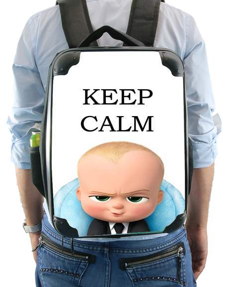  Baby Boss Keep CALM voor Rugzak