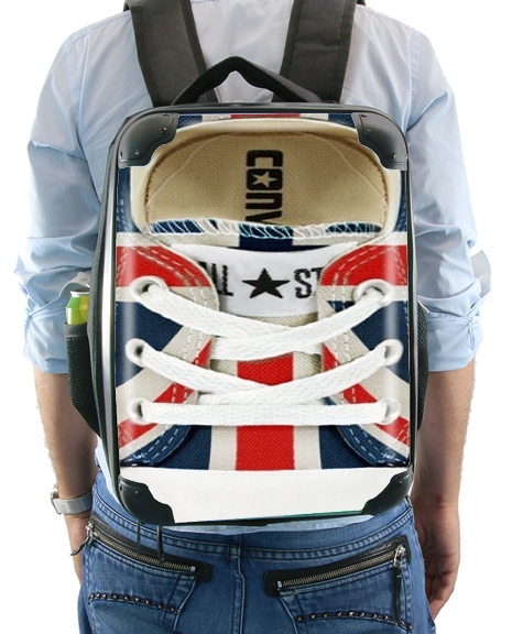  All Star Basket shoes Union Jack London voor Rugzak