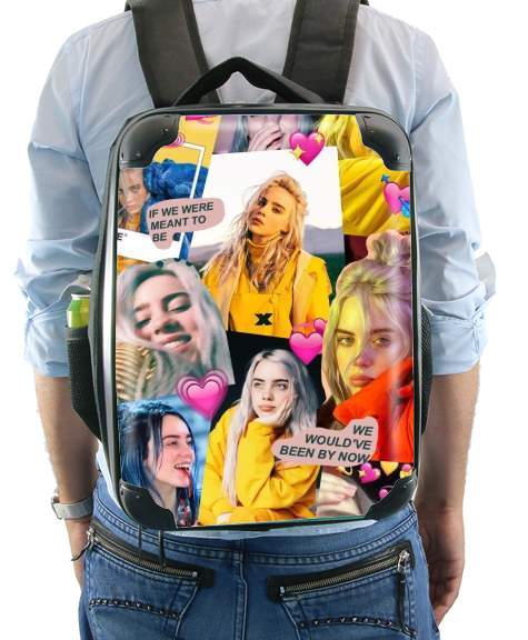  billie eilish collage voor Rugzak