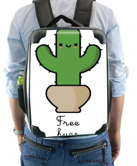  Cactus Free Hugs voor Rugzak