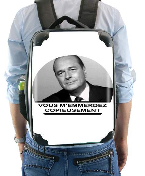  Chirac Vous memmerdez copieusement voor Rugzak