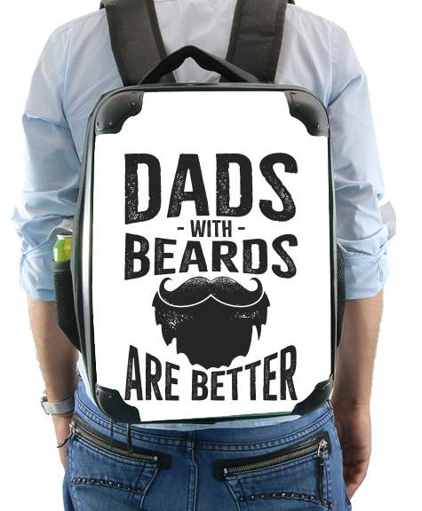  Dad with beards are better voor Rugzak