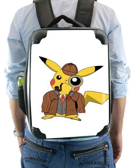  Detective Pikachu x Sherlock voor Rugzak