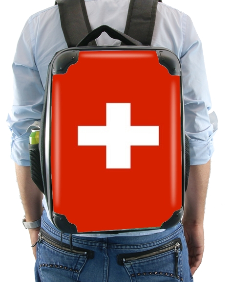  Switzerland Flag voor Rugzak