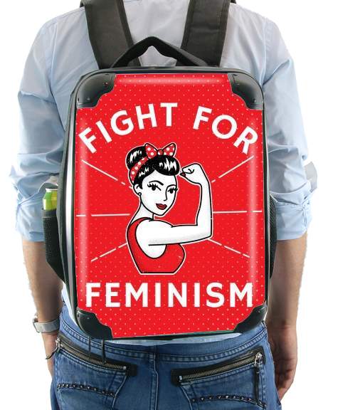  Fight for feminism voor Rugzak