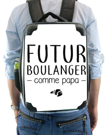  Futur boulanger comme papa voor Rugzak