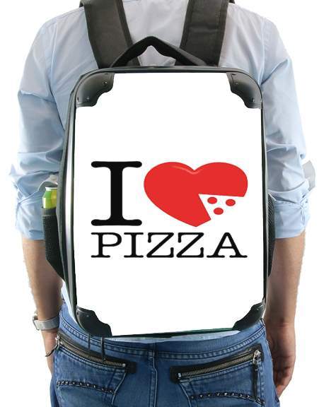  I love Pizza voor Rugzak